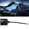equlup 5.8Ghz RHCP Antenna, 2.8dbi 50 High Gain UFL Interface Long Aerial Mini Omnidirectional Antenna RC Parts for RC Aircraft FPV Drone (Black) view 2
