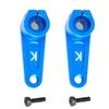 2 Sets Alloy 23T Steering Servo Arm TRF Servo Horn 42249 for Tamiya FUTABA Servo RC Car Upgrade Parts Accessories (Blue) view 1