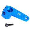 2 Sets Alloy 23T Steering Servo Arm TRF Servo Horn 42249 for Tamiya FUTABA Servo RC Car Upgrade Parts Accessories (Blue) view 3