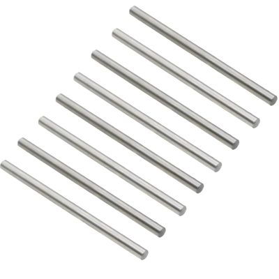 8 pcs ARA330581 Steel Hinge Pin Lower 5x96mm for ARRMA Kraton 8S BLX Outcast 8S BLX Upgrade Part(Silver)
