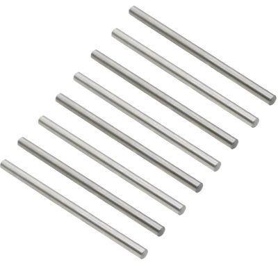8 Pcs Hinge Pin Lower 4X67.5mm ARAC5032 for ARRMA 6S 1/7 Limitless Infraction 1/8 Typhon Kraton RC Car Parts (Silver)