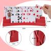 2 Pack Three-Layer Design Playing Cards HoldersPlaying Card Holder for Kids Adults Hands Free Card Holder for Family Card Game Nights Poker Parties view 3