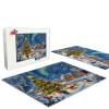 1000 Adult Puzzles, Christmas Village, Giant Christmas Tree Landscape Puzzle Gifts, Adult Family Puzzles for Couples, Suitable for Christmas Home Decoration view 3