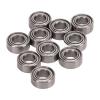 RC Bearing, 10Pcs RC Ball Bearing 10x5x4mm Steel Ball Bearing Set Silver RC Accessory Part Kit for ZD Racing 10421 S view 1