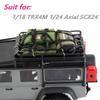 1/24 RC Crawler Decoration Simulation Decoration Mini Luggage Net Simulated Decorative Package Luggage Travel Bag Fuel Tank for 1/18 TRX4M 1/24 Axial SCX24 FCX24 FMS RC Crawler Car Accessories(Green) view 2