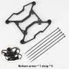 AVATA 2 Carbon Fiber Chassis Armor Protection Plate, Anti-Collision Bottom Armor with Retaining Strap Drone Accessories for DJI AVATA 2, Corrosion Resistance & Wear Resistance view 2