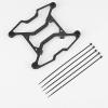 AVATA 2 Carbon Fiber Chassis Armor Protection Plate, Anti-Collision Bottom Armor with Retaining Strap Drone Accessories for DJI AVATA 2, Corrosion Resistance & Wear Resistance view 3