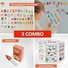 Hattung SayHouse Combo Pack Interactive Learning Set with Magnetic Alphabet, Flashcards, Talking Pen & Foldable Board  Educational Toy for Kids' Early Learning, Spelling, Vocabulary, and More view 3