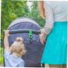 CIMAXIC 15pcs Stroller Hooks Heavy Duty Stroller Lock for Bags Multi-Purpose Hangers Random Color view 2