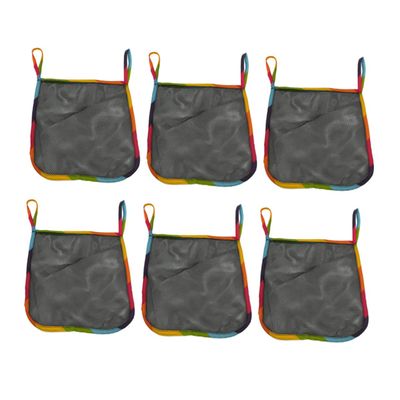 BESTonZON 6pcs Stroller Organizer Bag Multi-functional Storage for Diapers Toys Essentials for Easy Access Walks and Outings and Stylish Design