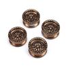 Axial Black Rhino Wheel 1.0", 7mm Hex (4): SCX24, AXI-1796 view 1