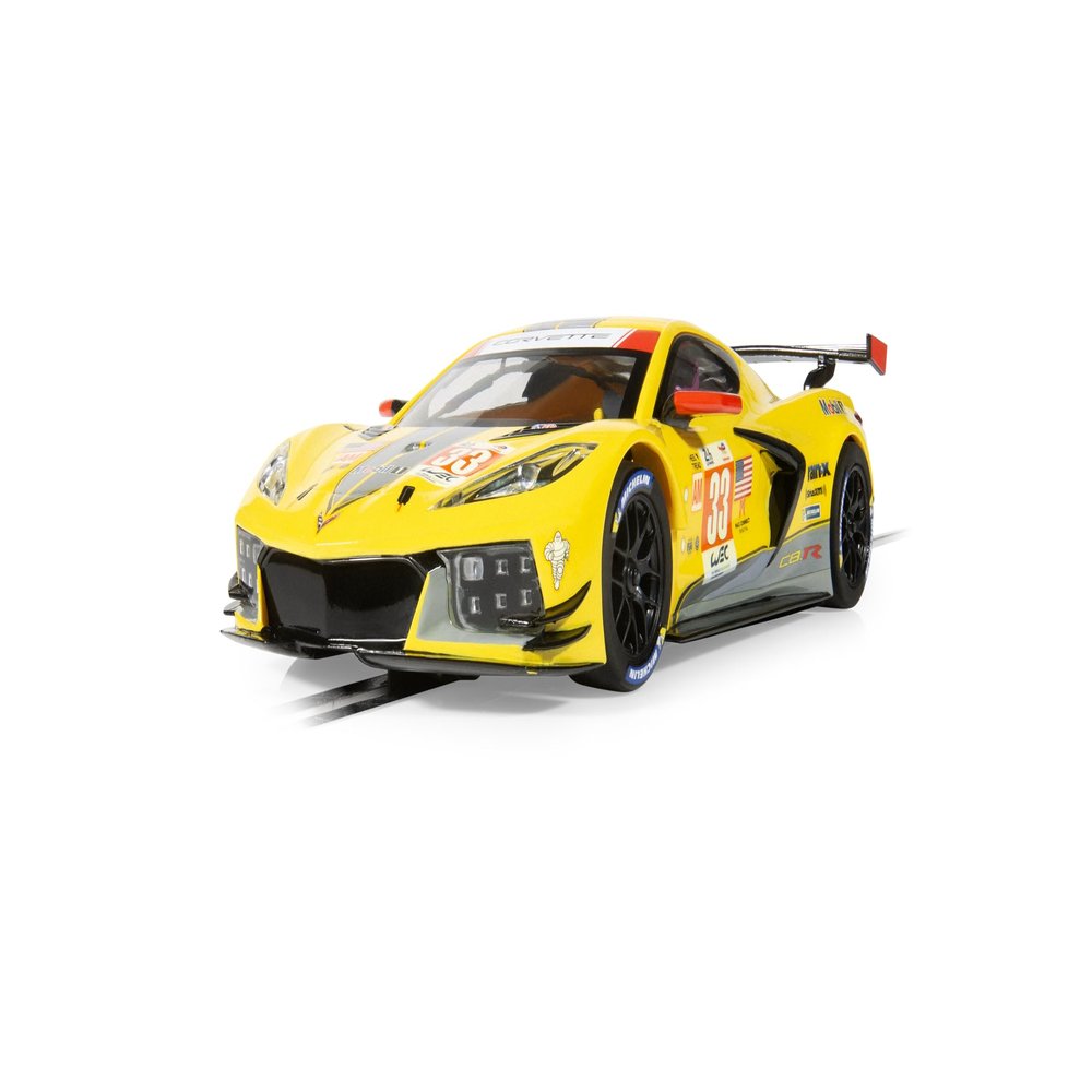 Scalextric C4558 Chevrolet Corvette C8.R - 24 Hours of Lemans 2023 - GTE AM Winner Slot Racing Car