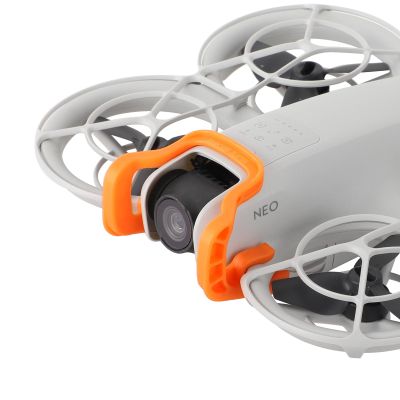 FSIDIWT Gimbal Bumper Guard for DJI Neo Accessories, Anti-Collision Lens Protection Guard Bar for DJI Neo Drone Camera (Orange)