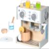 goki 51460 Wooden Coffee and Tea Station, Play Set for Little Barista and Tea Lovers, Accessories for Play Kitchen and Merchant Shop, Wooden Toy 19 cm x 12 cm x 18 cm, Set of 16, from 3 Years view 2