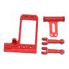 1/10 RC Servo Mount with Hydraulic Steering Kit for VP F10 RC Crawler Car DIY Parts Red view 2