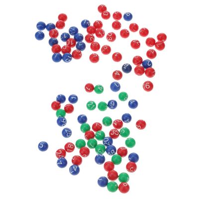 MOLUCKFU 2packs Plastic Lottery Balls and Safe for Party Activities Raffle Games