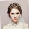 Baluue 1pc Golden Rhinestone Birthday Comb Elegant Alloy Headwear for Birthday Celebrations for Weddings and Parties Lightweight and Design view 3