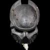 Amonkky Resin Anime Mask Halloween Role Playing Pendant Mask Halloween Masquerade Costume Props. (Silvery) view 1