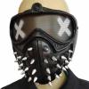 Amonkky Resin Game Watchdog Mask Halloween Role Playing Mask Halloween Masquerade Costume Props. (Black) view 4
