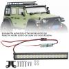 32pcs Lamp Beads RC Car Roof Lamp RC Crawler Unive Metal + Plastic Roof Lamp 100mm Universal RC Crawler Light Bar Upgrade Accessory view 2