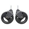 2 Pieces Pushchair Front Back Strollers Wheel Set view 1