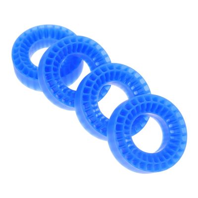 Hemoton 4pcs Silicone Rubber Tire Inserts for Rc Crawler Easy to Install Replacement Parts for Improved Performance and Shape Retention