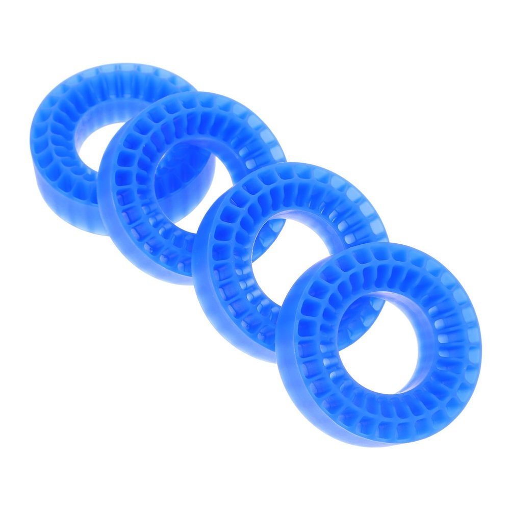 Hemoton 4pcs Silicone Rubber Tire Inserts for Rc Crawler Easy to Install Replacement Parts for Improved Performance and Shape Retention