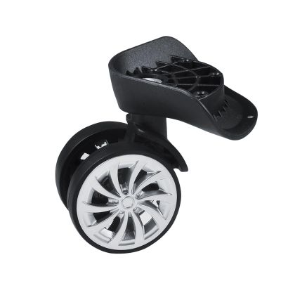 Jwthee Luggage Suitcase Wheels, Nylon Travel Suitcase Wheels Replacement for Luggage Suitcase Trolley