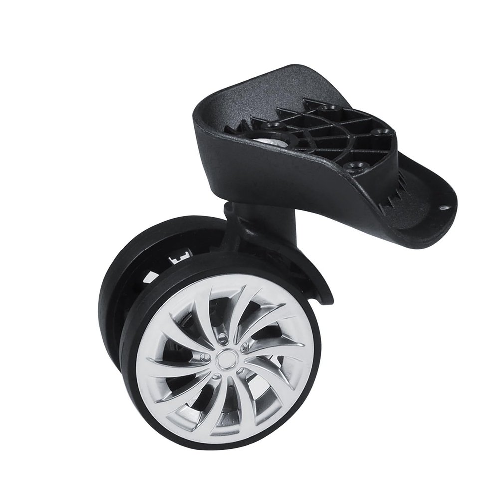 Jwthee Luggage Suitcase Wheels, Nylon Travel Suitcase Wheels Replacement for Luggage Suitcase Trolley