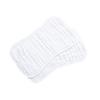 COOLHIYA 2pcs Burping Bibs and Spitting Pads Soft Gauze Cushion for Boy Girl Designed for Easy Use Cleaning Keeps Clothes Dry White view 1