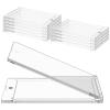 10 Pcs Magnetic Card Holder 35 Pt Magnetic Card Case Plastic Magnet Card Holder Clear Card Protector Waterproof Magnetic Sports Card Holder for Trading Cards US(10) view 1