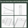 10 Pcs Magnetic Card Holder 35 Pt Magnetic Card Case Plastic Magnet Card Holder Clear Card Protector Waterproof Magnetic Sports Card Holder for Trading Cards US(10) view 3