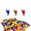 BoardGameSet 10PCS Faerie Meeple Figures | Board Game Pieces Accessories Meeples, DarkGreen view 1