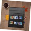 TEHAUX 10sheets Stamp Collecting Album PVC Pages Double-Sided Stamp Holder Reusable and Erasable Storage view 3