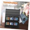 TEHAUX 10sheets Stamp Collecting Album PVC Pages Double-Sided Stamp Holder Reusable and Erasable Storage view 4