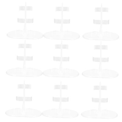BCOATH Adjustable Doll Stand Fits Doll Storage Bracket Display Rack for 20pcs Mini Stands