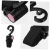 ifundom 2pcs Stroller Hooks for Bags and Shopping Strong Load-Bearing Stroller Clips Easy to Install Multi-Purpose Accessories view 2
