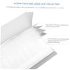 STOBAZA Transparent Postcard Album for Collectors Storage for Tickets Cards and Postcards Made of Protects Against Fading and Dust view 3