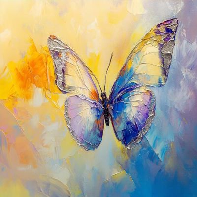 1000 Adult Colorful Butterfly Landscape Educational Gifts, Couples Activities, Gift Home Decoration