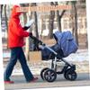ifundom 2pcs Stroller Hooks for Bags Multipurpose Heavy-Duty Clips for Stroller Accessories Easy to Install for Hanging Diaper Bags and Shopping Yellow view 4