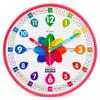 Homotte Learning Clock for Kids | Silent Telling Time Educational Clock view 1