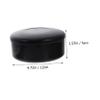 CIYODO 4pcs Lidded Plastic Chess Container Black White Resin Storage for Chess Pieces Lightweight for Organizing Game Accessories view 2