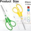 96 Pcs Scissors Bulk 8" School Fabric Scissors Comfortable Grip Handle for Office Home School Sewing Craft Fabric Supplies with Soft Handle Right/Left Handed view 2