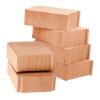 HOOTNEE 6pcs Wooden Train Bridge Support Risers for Track Level Bridge Toy Train Track Accessories view 1