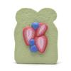 Kiibru Sliced Toast Squishy Jumbo Bread Scented Stressrelief Fidget Squishies Toy Collection (Green) view 1