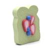 Kiibru Sliced Toast Squishy Jumbo Bread Scented Stressrelief Fidget Squishies Toy Collection (Green) view 2