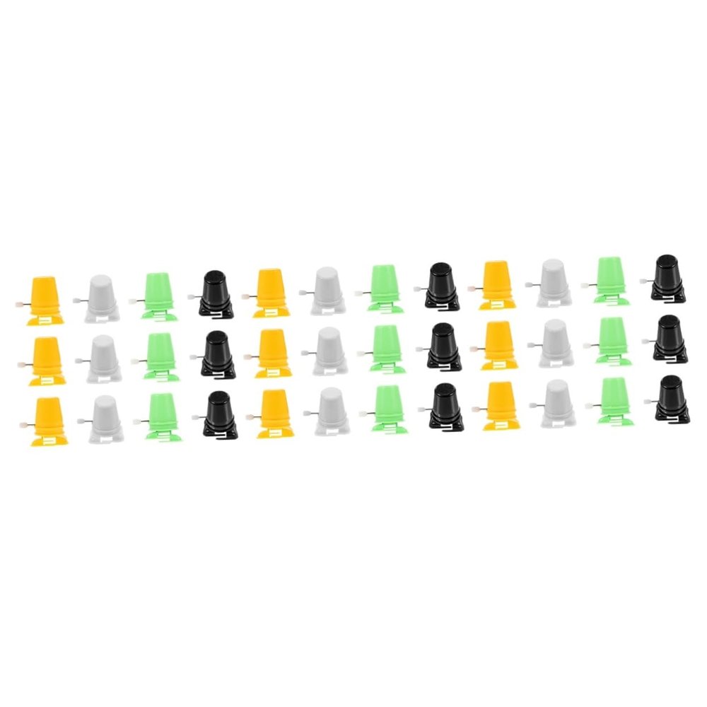 BCOATH 36pcs Clockwork Legged Robot Movement Parts for Walking Robot Toys for Crafting and Toy Repair