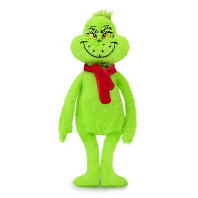 11.8-Inch Mischievous Green Christmas Plush, Fun Gift-Stealing Character for Kids, Perfect Holiday Decoration for Homes and Trees