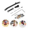 BESTonZON 1set Metal Steering Rod Upgrade for Axial Rc Car Precision Steering Links Easy Installation Designed for view 2