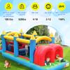 Eachup 24FT Commercial Bounce House,100% PVC Inflatable Obstacle Course Bounce House for Big Kids Adult with Dual Racing Slides,Crawl Tunnels, Climbing,Obstacle Great for Party Backyard School Event view 4